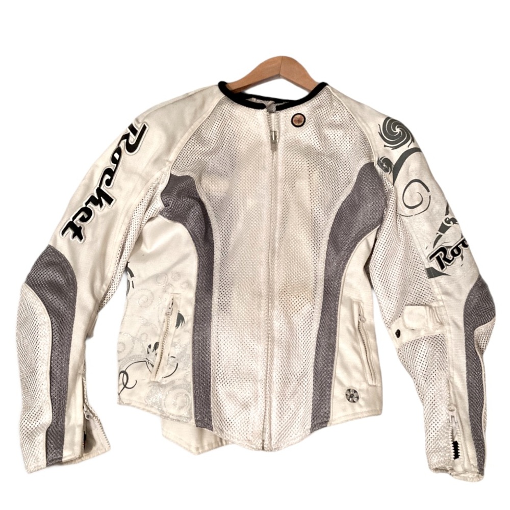 Joe Rocket Motorcycle Jacket white size XS